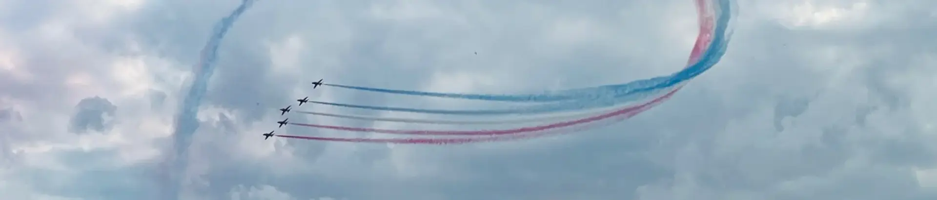 Planes in flight